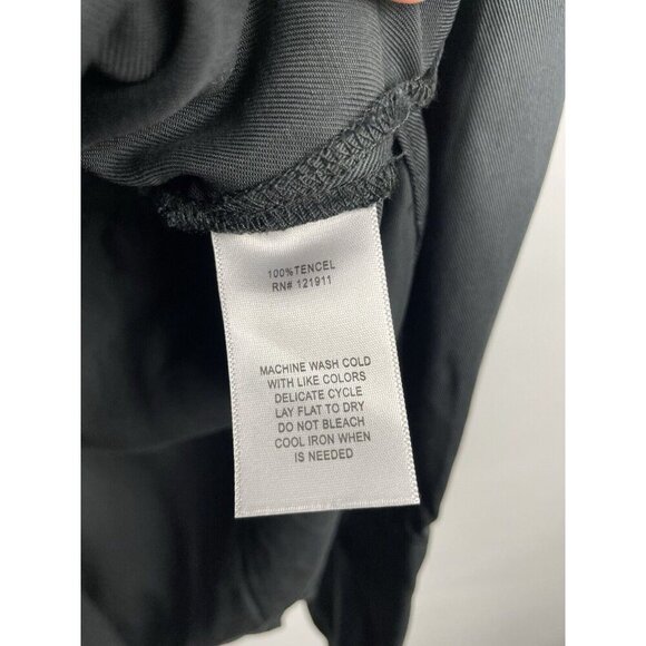 LNA Pirate Black Radar Zip Up Long Sleeve Collared‎ Shirt Size S Broken Zipper - Picture 10 of 10